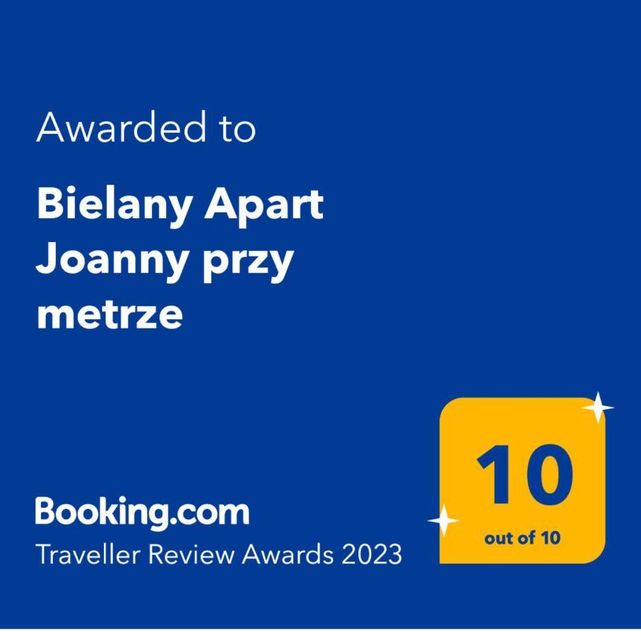 Bielany Apart Joanny Obok Metra Warschau Exterior foto